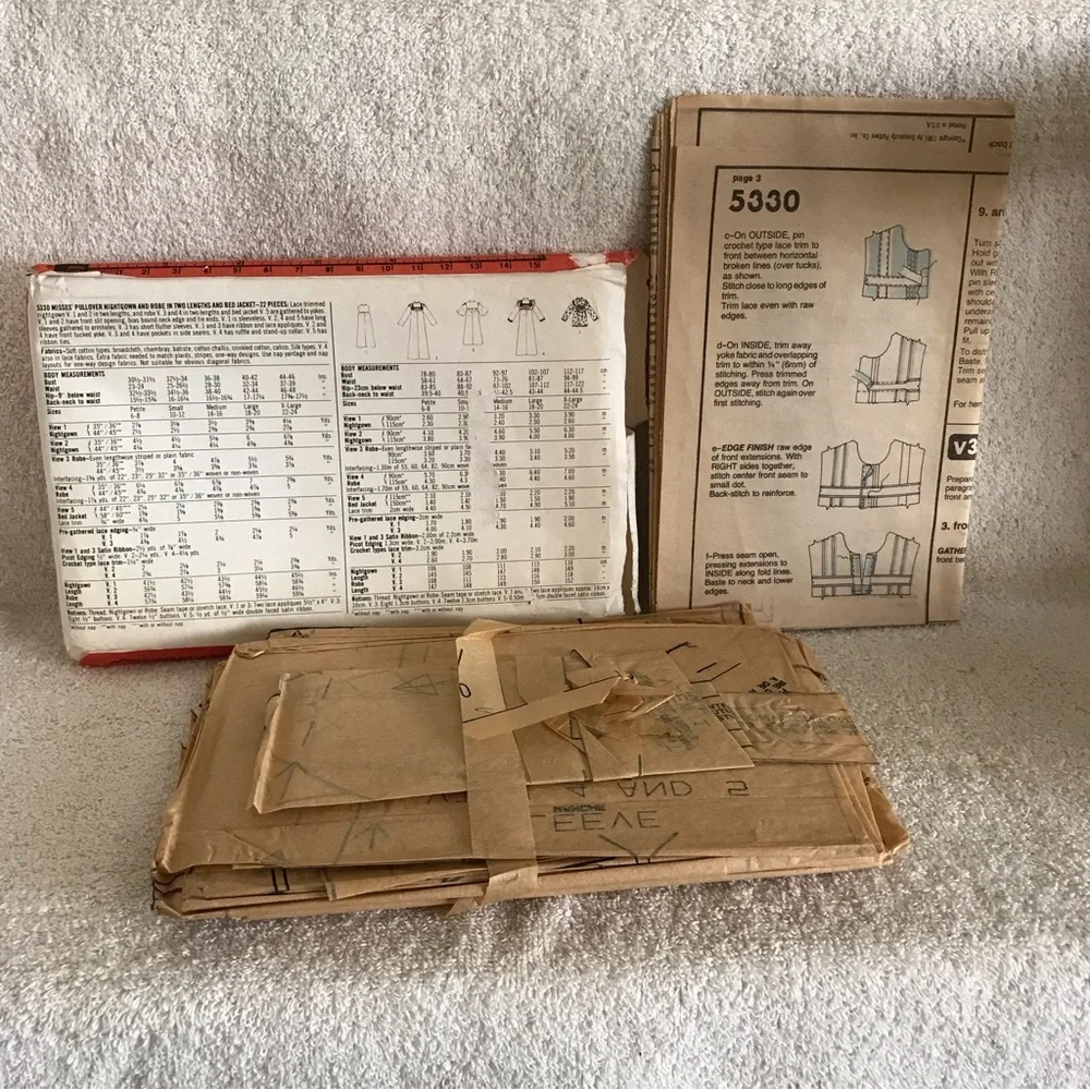 Vintage Simplicity Sewing Pattern